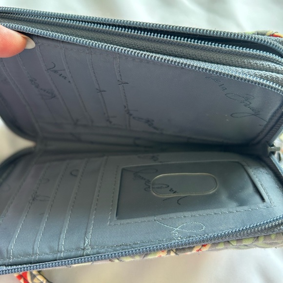 Vera Bradley Nomadic Floral Sun Crossbody Wallet Eyeglass Sunglass Case Sleeve - Picture 6 of 10